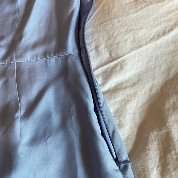 Paris Atelier & Other Stories mini dress in blue - Picture 4 of 6